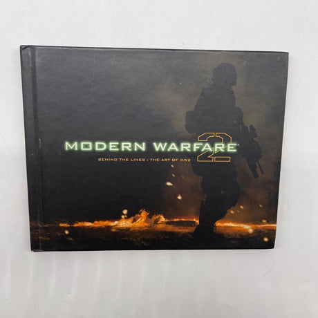 Modern Warfare 2 II Behind The Lines Art Of MW2 HardCover Art Book 28j4 - Trippy Trades 