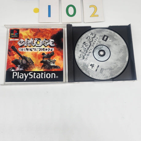 Grudge Warriors PS1 Playstation 1 Game + Manual PAL - Trippy Trades 