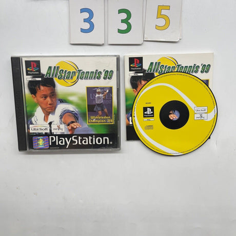 All Star Tennis 99' PS1 Playstation 1 Game + Manual PAL - Trippy Trades 