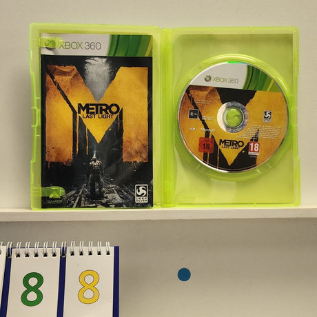 Metro Last Light Xbox 360 Game + Manual PAL - Trippy Trades 