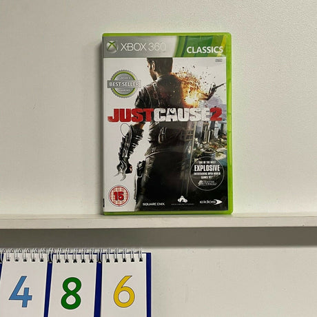 Just Cause 2 II Xbox 360 game + Manual PAL - Trippy Trades 