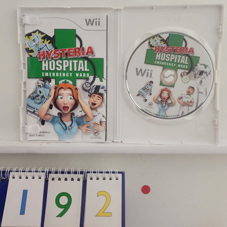 Hysteria Hospital Emergency Ward Nintendo Wii Game + Manual PAL - Trippy Trades 