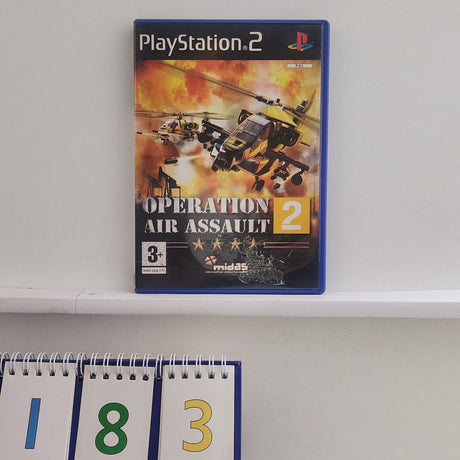 Operation Air Assault 2 II PS2 Playstation 2 Game + Manual PAL - Trippy Trades 