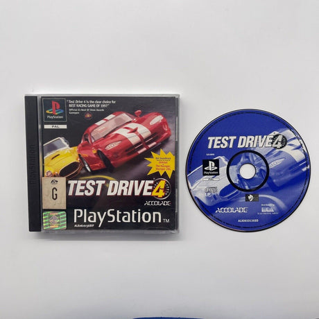 Test Drive 4 PS1 Playstation 1 Game PAL 25F4 - Trippy Trades 