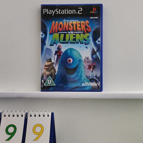 Monsters vs Aliens PS2 Playstation 2 Game + Manual PAL - Trippy Trades 