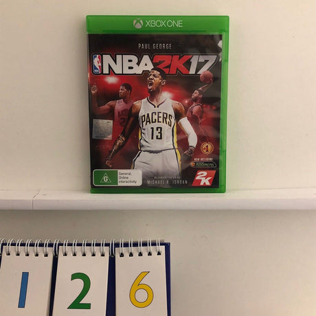 NBA 2K17 Xbox One Game + Manual oz126 - Trippy Trades 