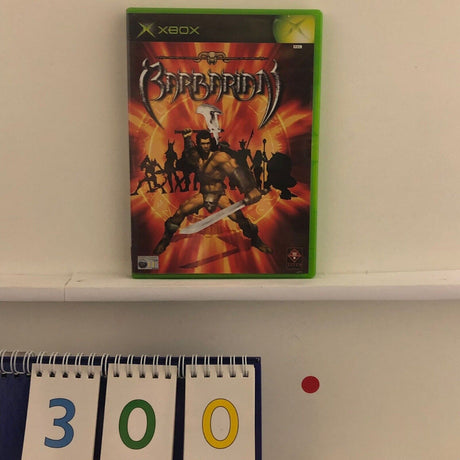 Barbarian Xbox Original Game + Manual PAL - Trippy Trades 