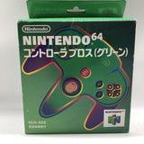 Nintendo 64 N64 Green Controller Boxed - Trippy Trades 