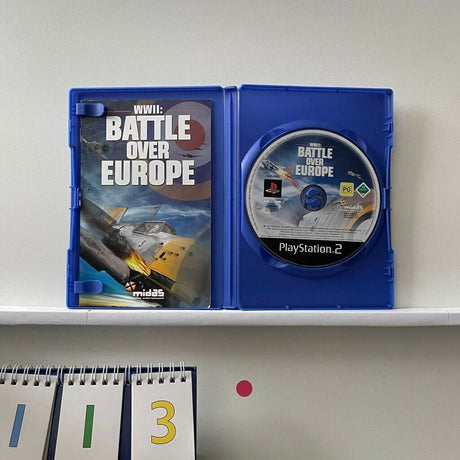 WWII Battle Over Europe PS2 Playstation 2 Game + Manual  PAL p113 - Trippy Trades 