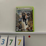 Shadowrun Xbox 360 Game + Manual PAL
