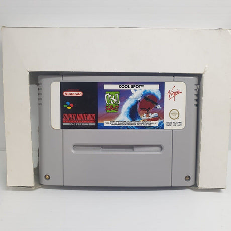 Cool Spot Super Nintendo SNES Game Boxed PAL - Trippy Trades 