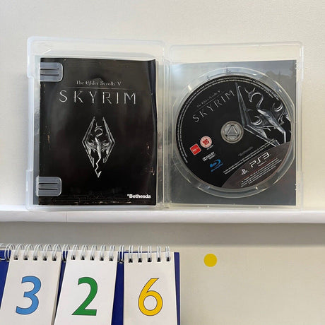 The Elder Scrolls V Skyrim PS3 Playstation 3 Game + Manual - Trippy Trades 