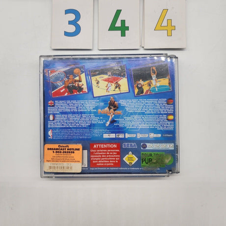 NBA 2k Sega Dreamcast Game + Manual PAL