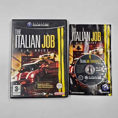 The Italian Job Nintendo Gamecube Game + Manual PAL 25F4 - Trippy Trades 