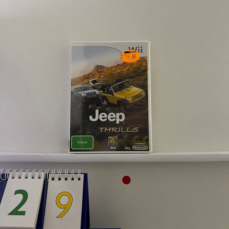 Jeep Thrills Nintendo Wii Game + Manual PAL - Trippy Trades 