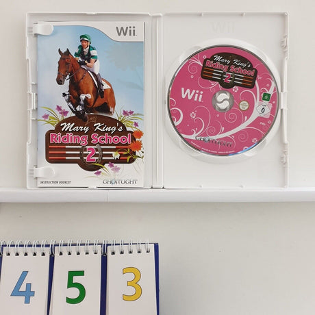 Mary King's Riding School 2 II Nintendo Wii Game + Manual PAL oz453 - Trippy Trades 