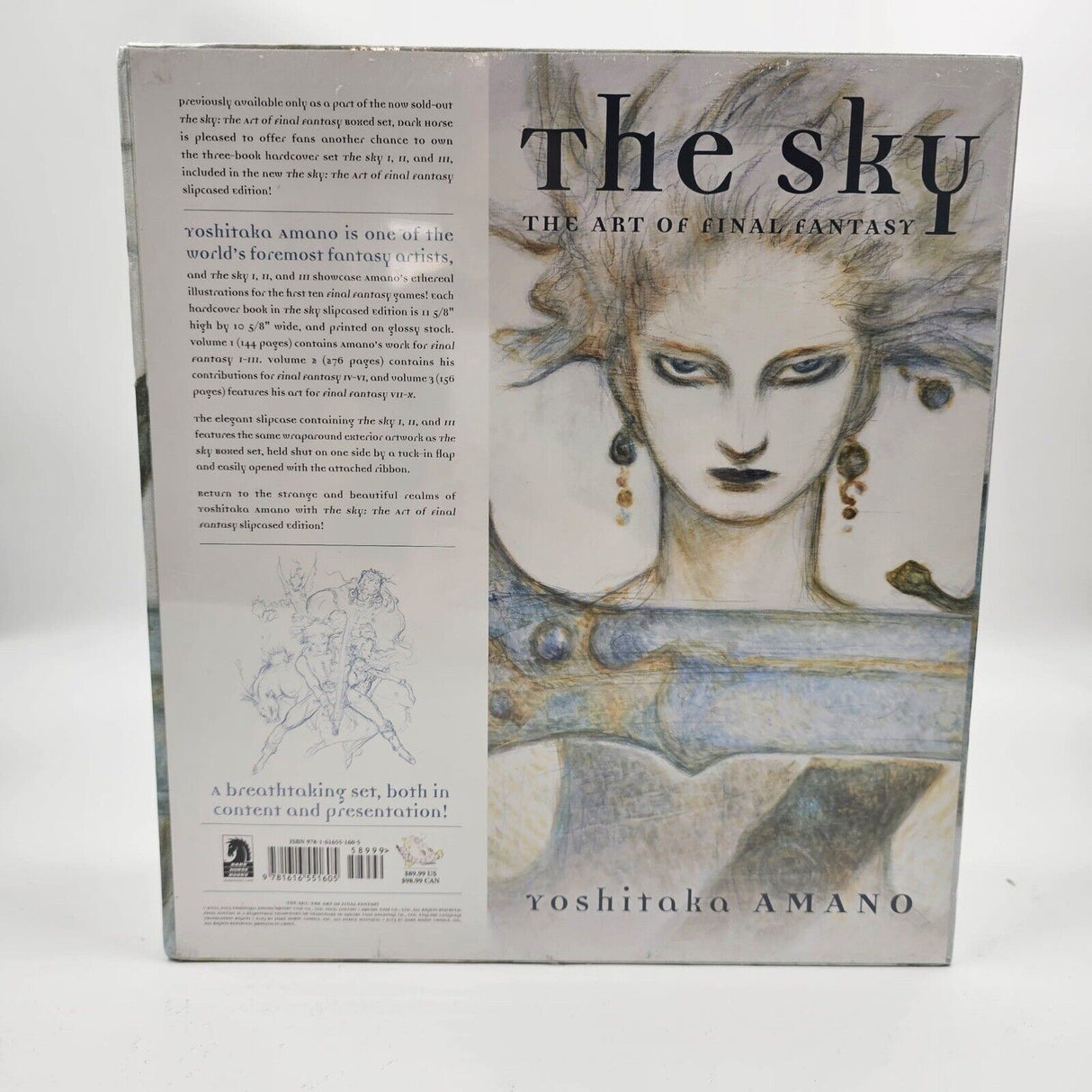 The Sky The Art of Final Fantasy Hardcover Edition Yoshitaka Amano - Trippy Trades 