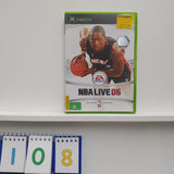 NBA LIVE 06 2006 Xbox original game + manual PAL - Trippy Trades 