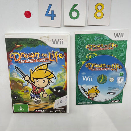 Drawn To Life The Next Chapter Nintendo Wii Game + Manual PAL - Trippy Trades 