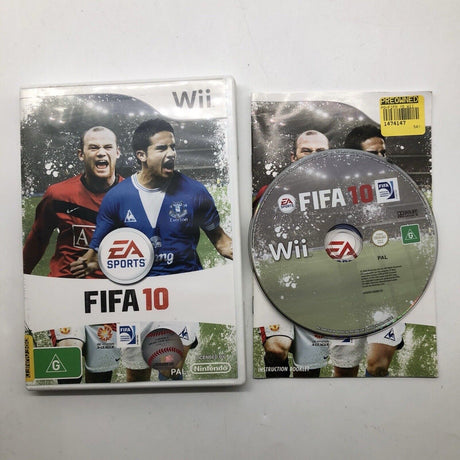 FIFA 10 Nintendo Wii Game + Manual PAL - Trippy Trades 