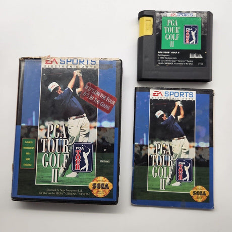 PGA Tour Golf 2 II Sega Mega Drive Game + Manual - Trippy Trades 