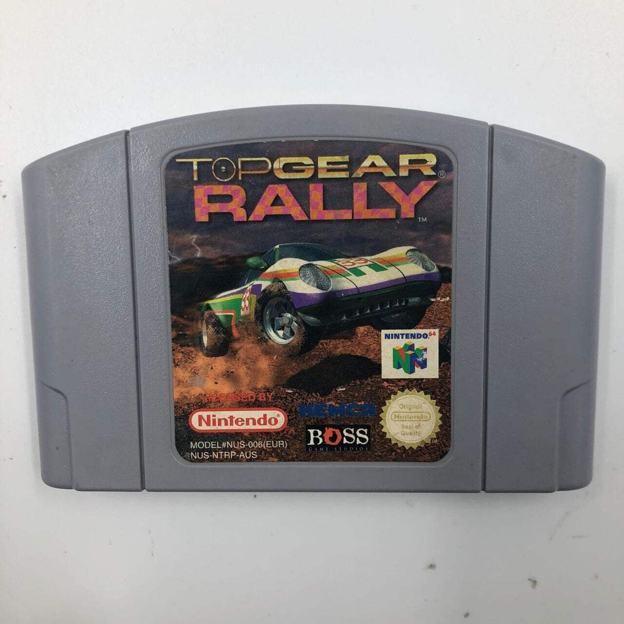 Top Gear Rally Nintendo 64 N64 Game Cartridge PAL - Trippy Trades 