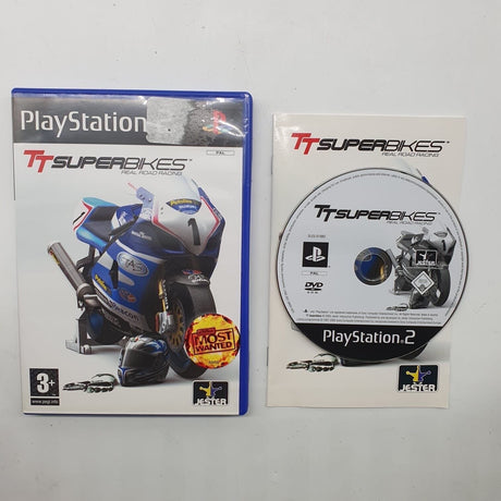 TT Super Bikes Real Road Racing PS2 Playstation 2 Game + Manual PAL 28j4 - Trippy Trades 