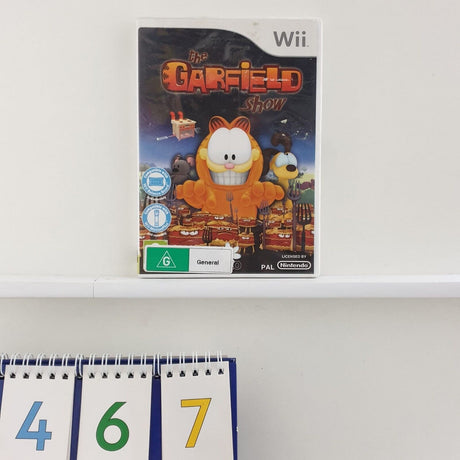 The Garfield Show Nintendo Wii Game + Manual PAL oz467 - Trippy Trades 