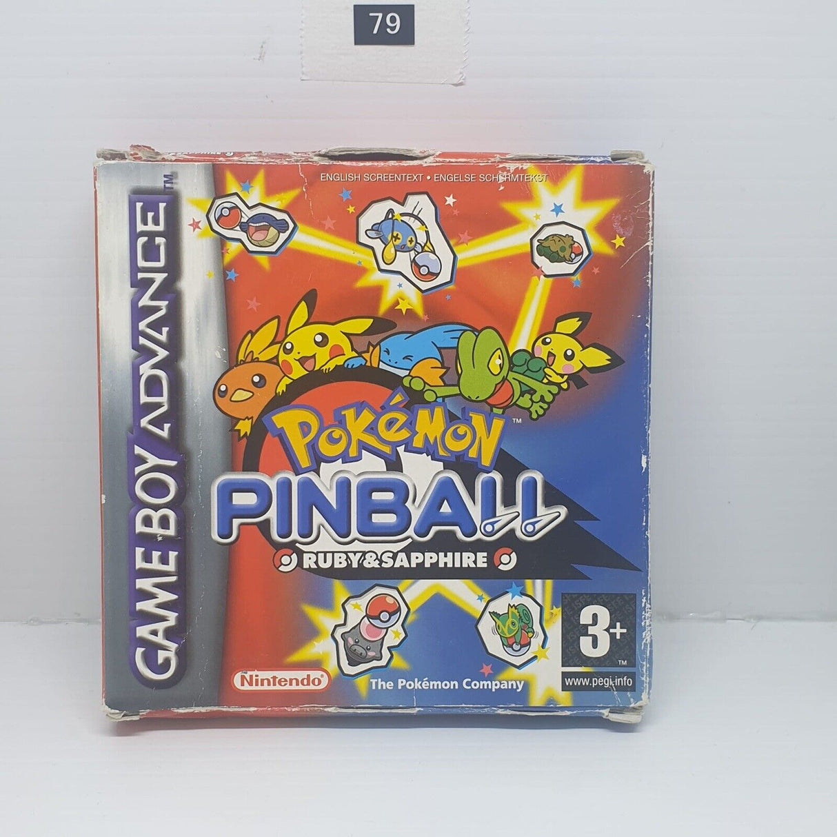 Pokemon Pinball Nintendo Gameboy Advance GBA game Boxed Complete oz79 - Trippy Trades 