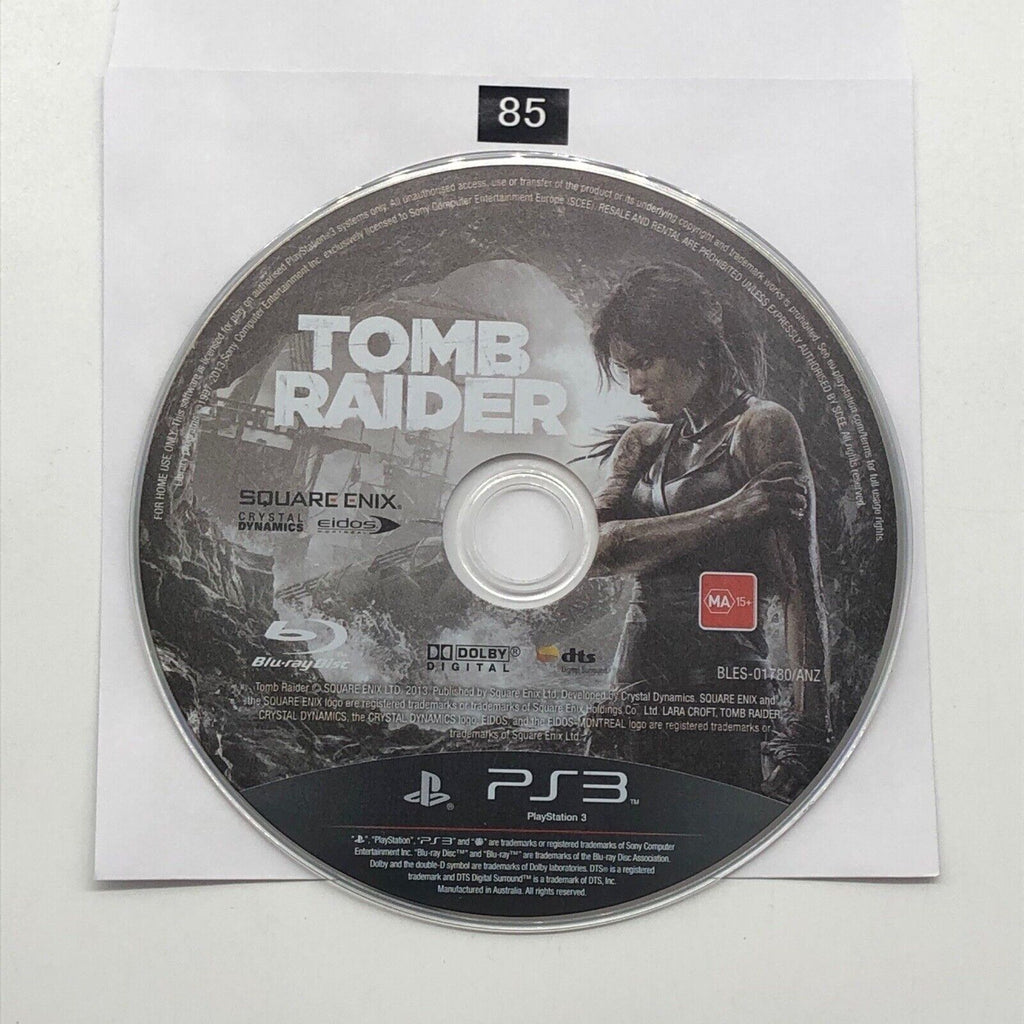 Tomb Raider PS3 Game Disc Only