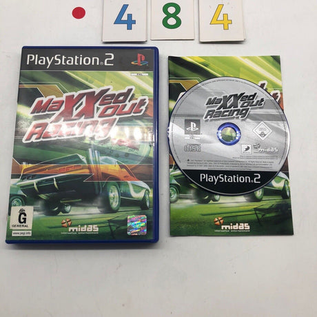 Maxxed Out Racing PS2 Playstation 2 Game + Manual PAL - Trippy Trades 