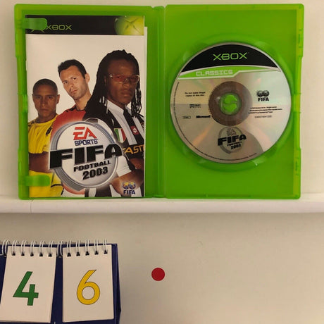 FIFA Football 2003 Xbox Original Game + Manual PAL - Trippy Trades 