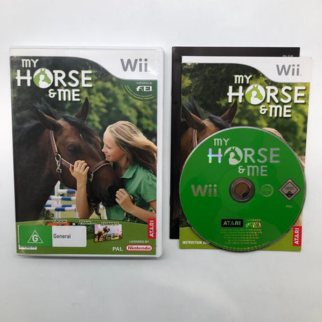 My Horse & Me Nintendo Wii Game + Manual PAL - Trippy Trades 