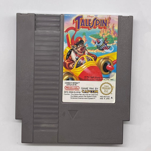 Tale Spin Nintendo entertainment system NES Game PAL - Trippy Trades 