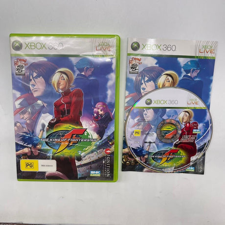 The King of Fighters XII Xbox 360 Game + Manual PAL - Trippy Trades 