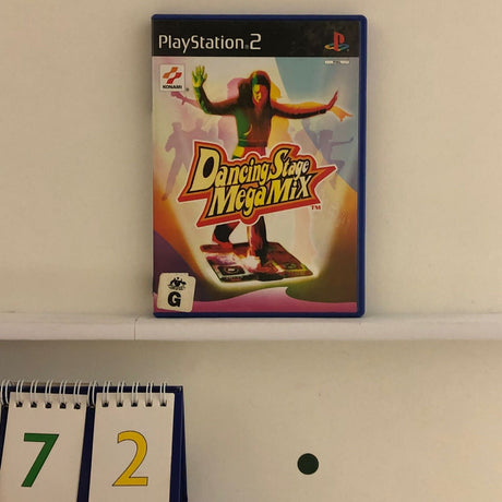 Dancing Stage Mega Mix PS2 Playstation 2 Game + Manual PAL - Trippy Trades 