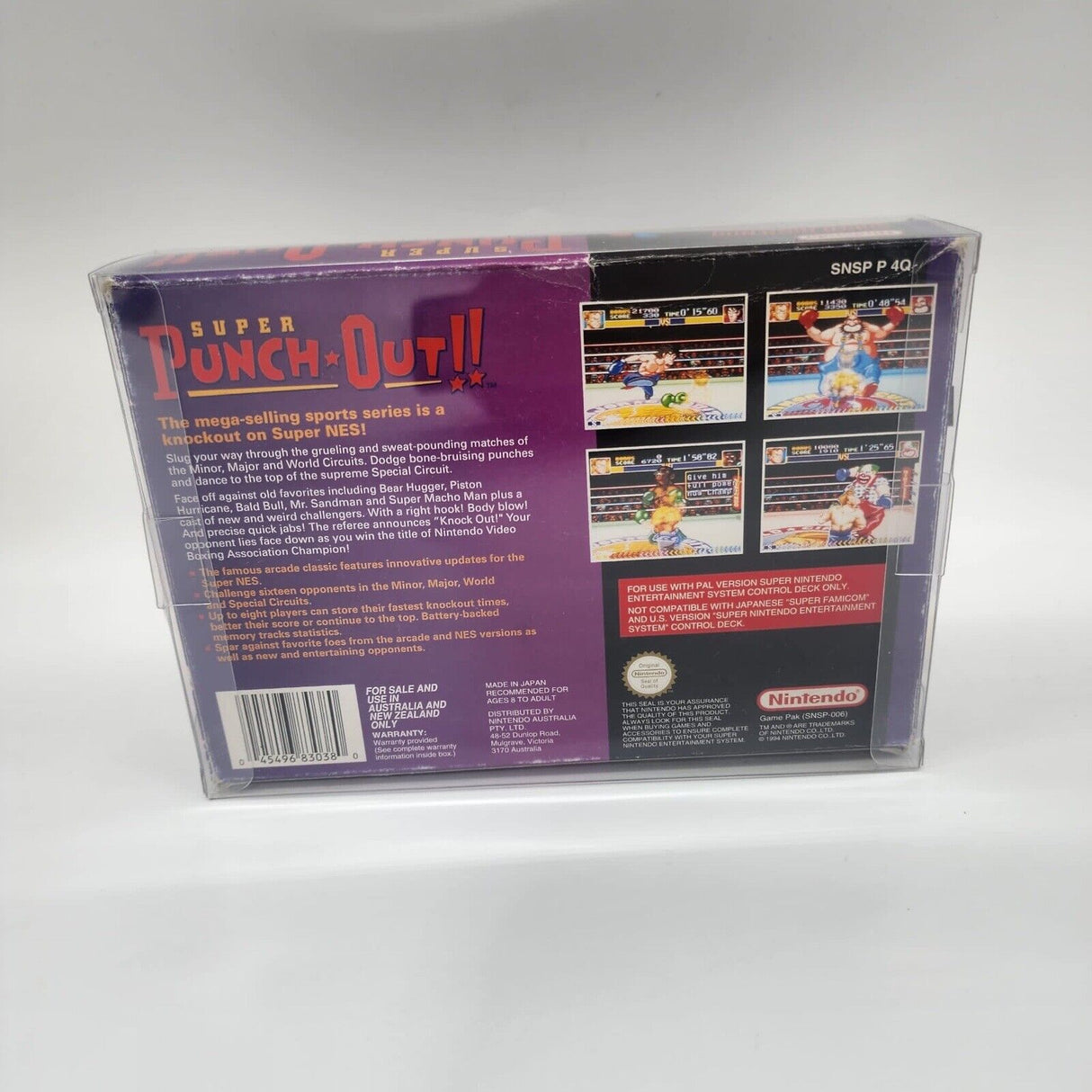 Super Punch Out! Super Nintendo SNES Game Boxed Complete PAL - Trippy Trades 