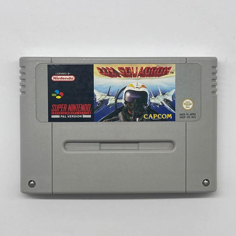 UN Squadron Super Nintendo SNES Game Cartridge PAL - Trippy Trades 