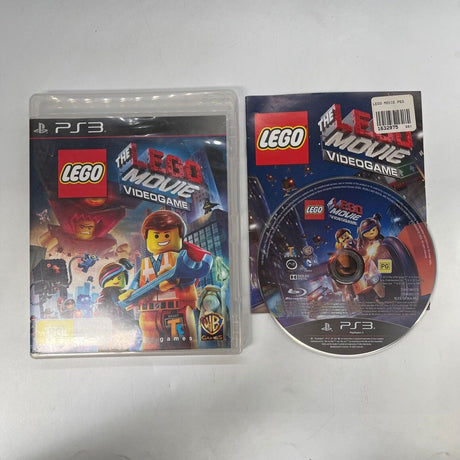 The Lego Movie Videogame PS3 Playstation 3 Game + Manual - Trippy Trades 