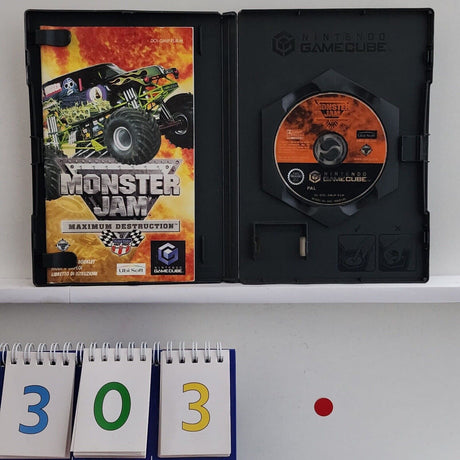 Monster Jam Maximum Destruction Nintendo Gamecube Game + Manual PAL - Trippy Trades 