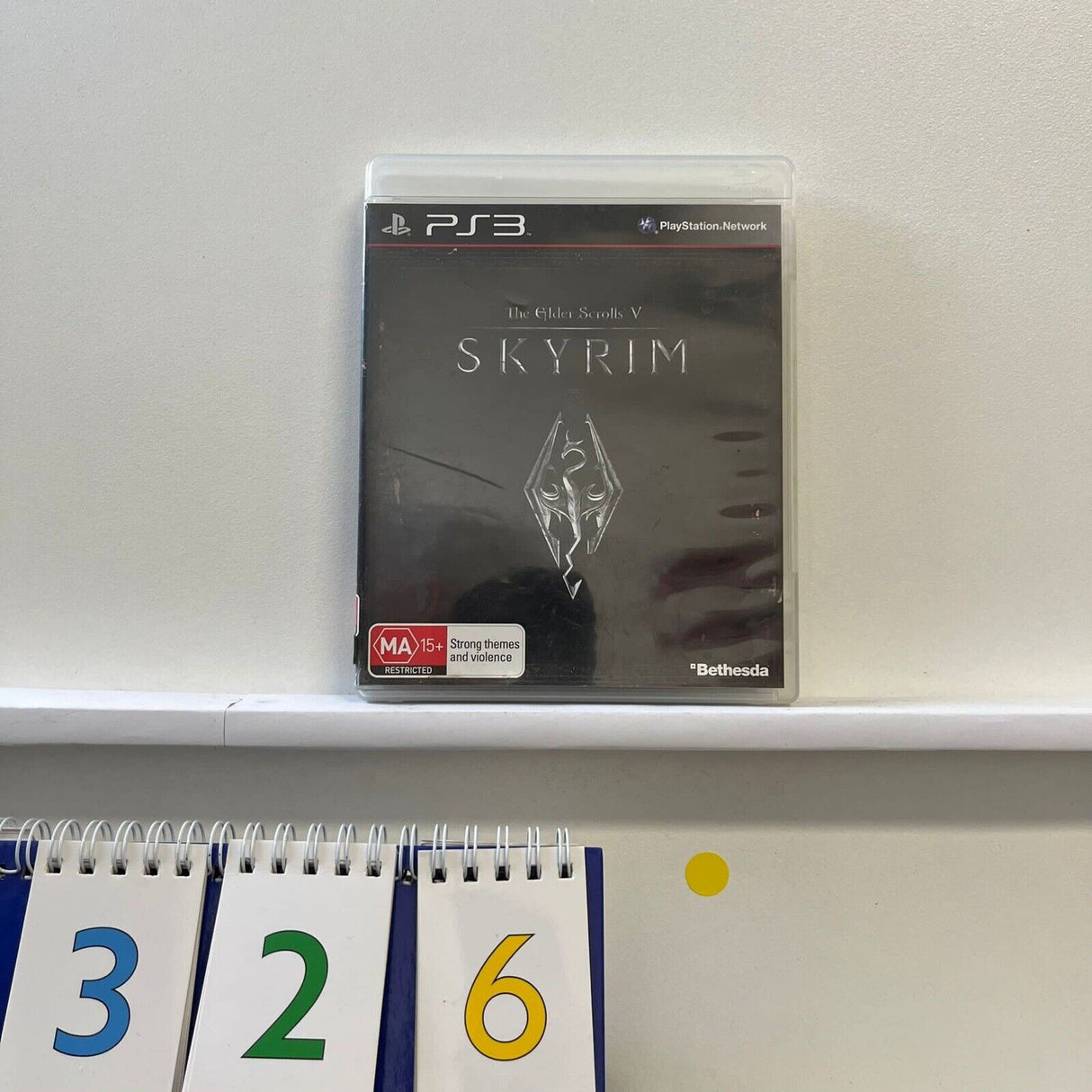 The Elder Scrolls V Skyrim PS3 Playstation 3 Game + Manual - Trippy Trades 