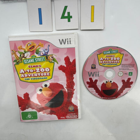 Sesame Street Elmos A-To-Zoo Adventure Nintendo Wii Game PAL - Trippy Trades 