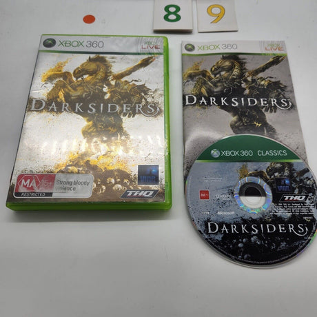 Darksiders Xbox 360 Game + Manual PAL - Trippy Trades 