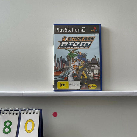 Action Man Atom Alpha Teens On Machines PS2 Playstation 2 Game + Manual PAL p80 - Trippy Trades 