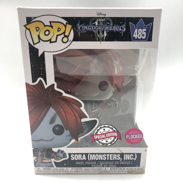 Monsters Inc Flocked Special Edition Funko Pop Vinyl #485 Sora - Trippy Trades 