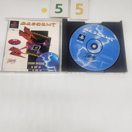 Descent PS1 Playstation 1 Game + Manual PAL - Trippy Trades 