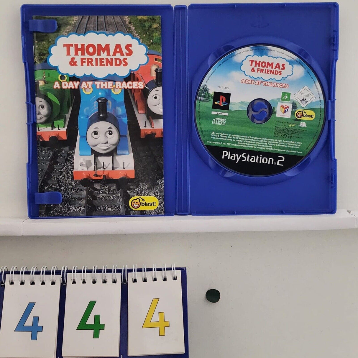 Thomas & Friends A Day At The Races PS2 Playstation 2 Game + Manual PAL g444 - Trippy Trades 