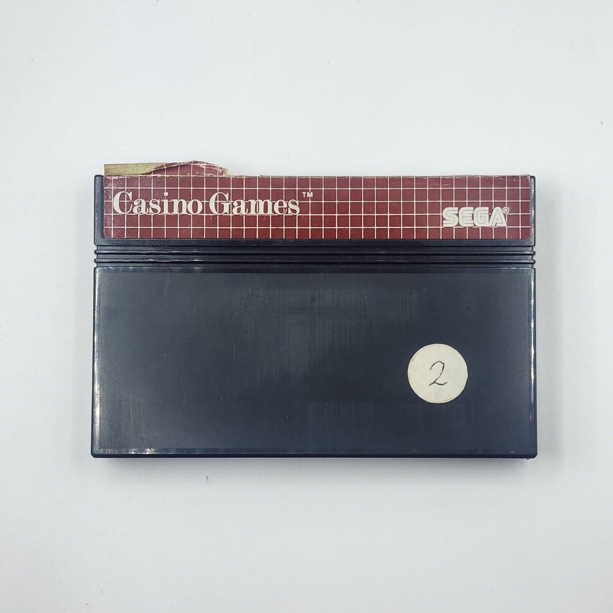 Casino Games Sega Master System Game + Manual PAL oz108 - Trippy Trades 