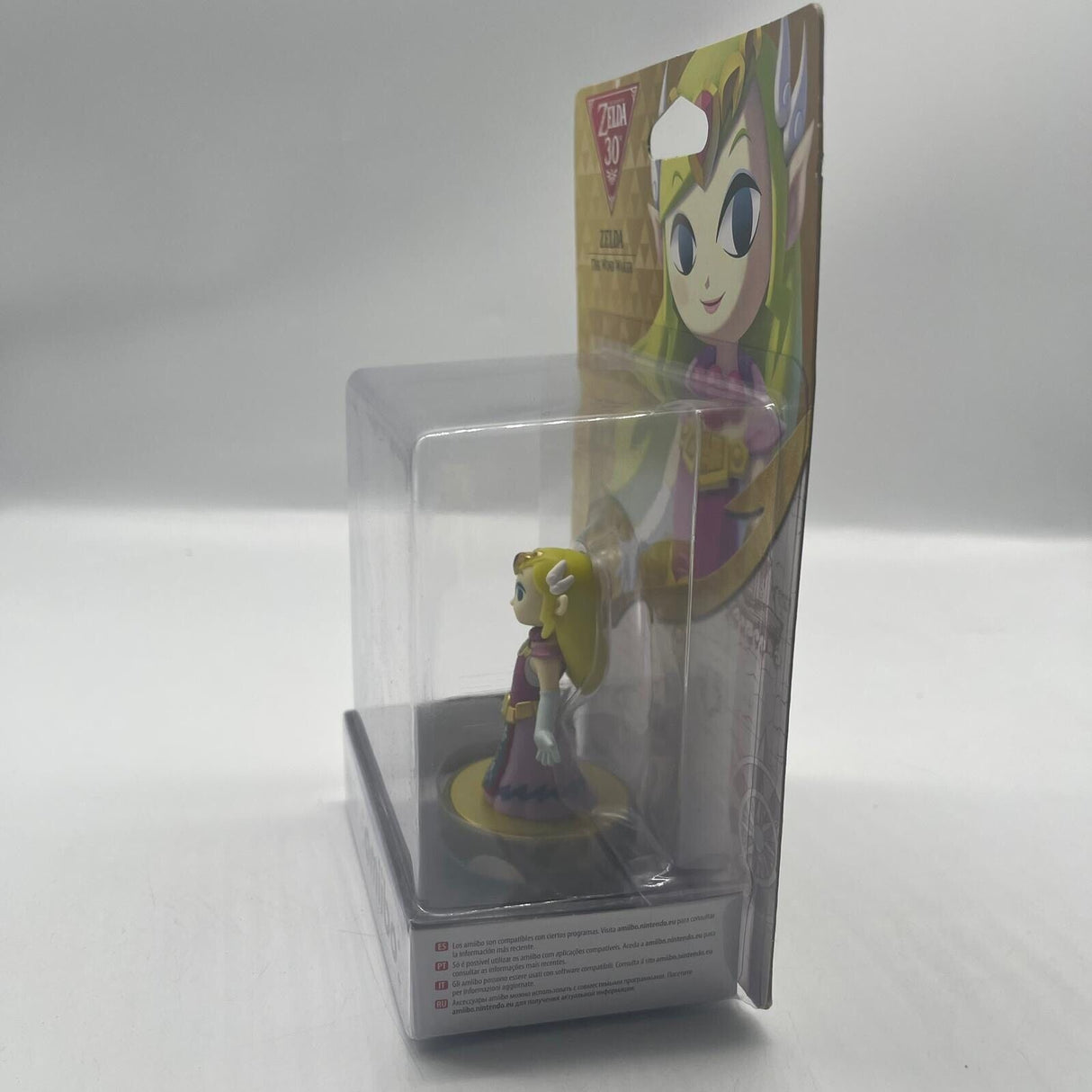 The Legend Of Zelda 30th Anniversary Zelda The Wind Waker Amiibo Figure - Trippy Trades 