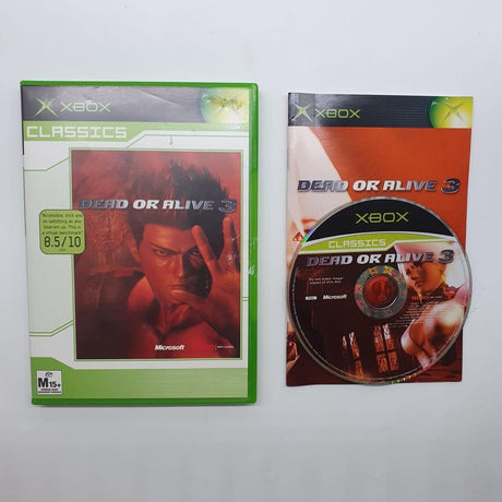 Dead or Alive 3 III Xbox Original Game + Manual PAL - Trippy Trades 